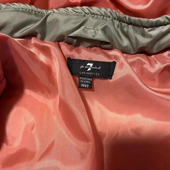 Infant 7 For All Mankind Jacket- Sage - Picture 2 of 5